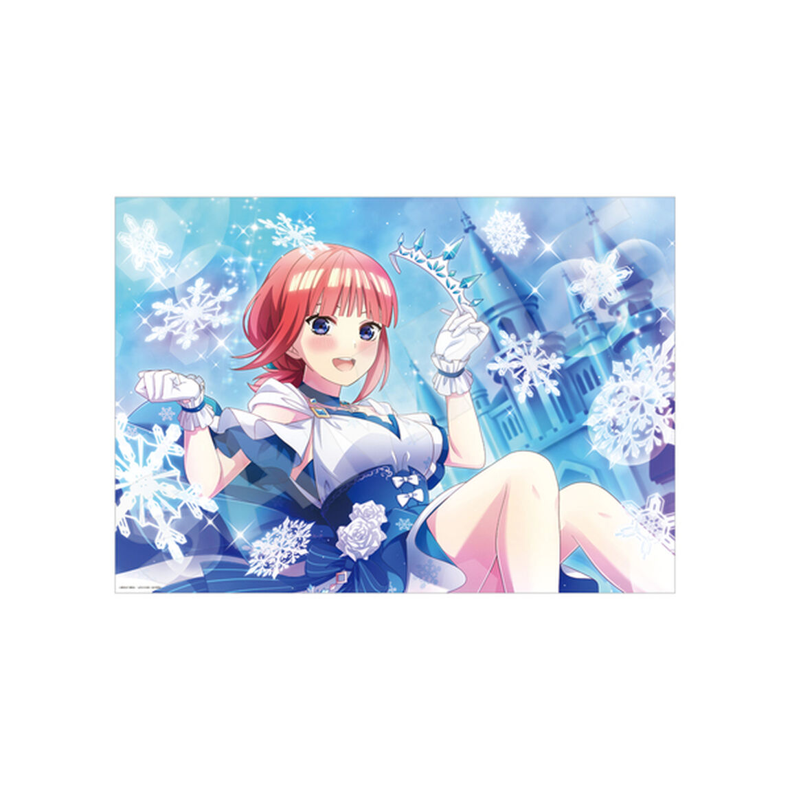 【五等分の花嫁 五つ子ちゃんはパズルを五等分できない。】A3クリアポスター /02 二乃(2026年2月以降発売予定)