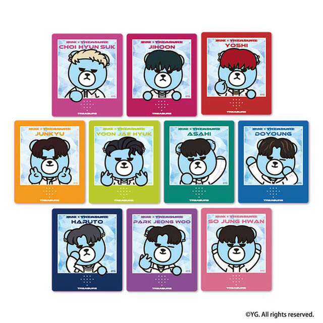 KRUNK&times;TREASURE インスタントフォトマグネット【BOX】
