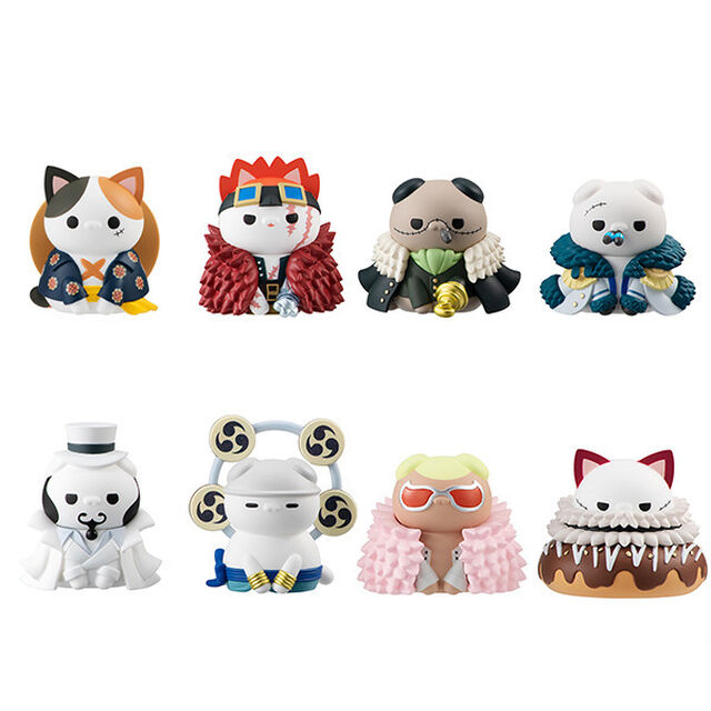 MEGA CAT PROJECT ワンピース 　ニャンピースニャーン！　ルフィと好敵手編【BOX】