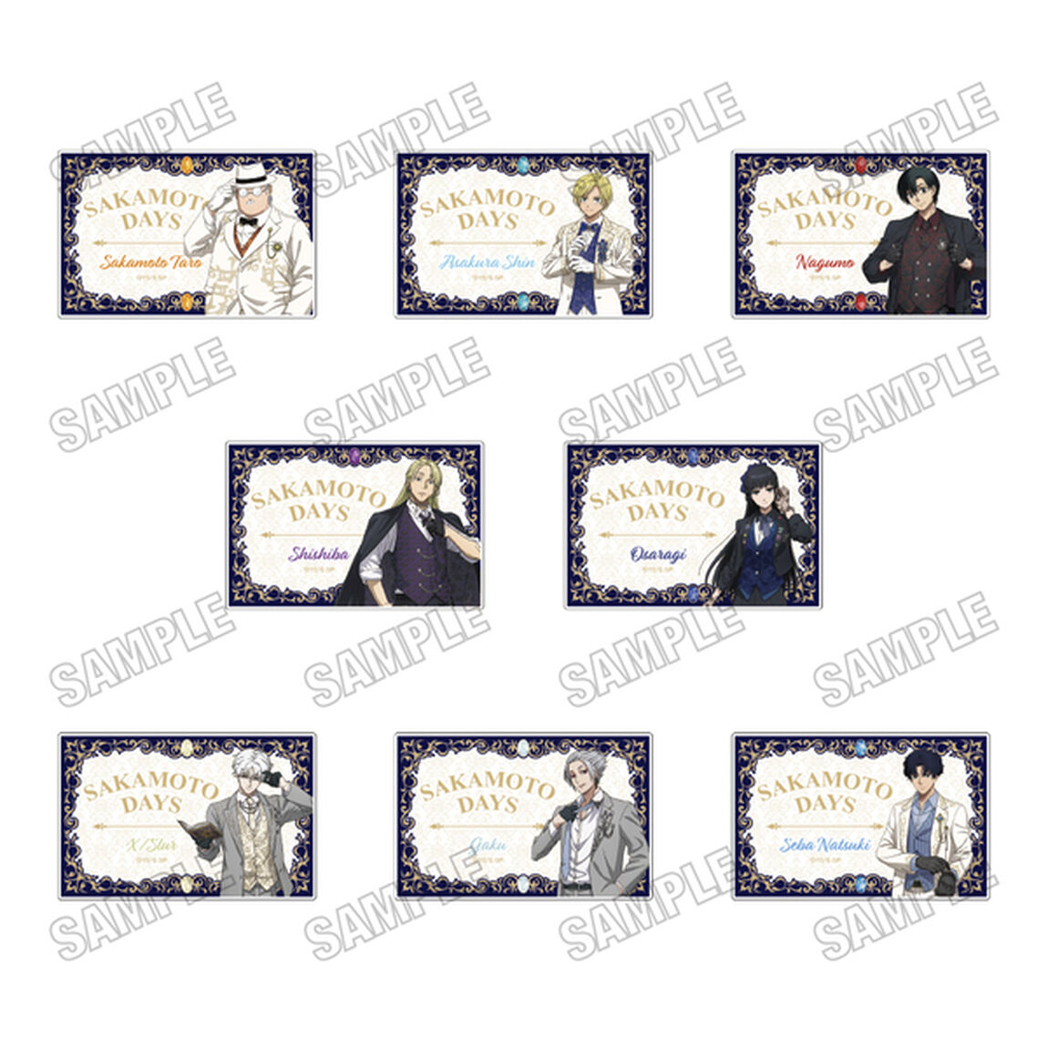 TVアニメ『SAKAMOTO DAYS』 描き下ろしアクリルブロックコレクション【JF26】【BOX】（2026年5月以降発売予定）