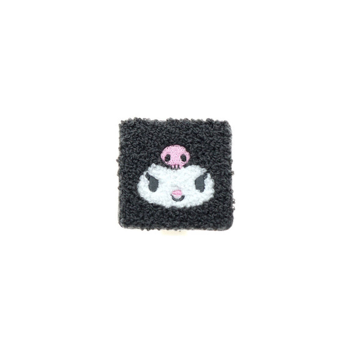 もこもこクリップ付メモ　Petit Collection Sanrio Characters　クロミ（2025年10月以降発売予定）