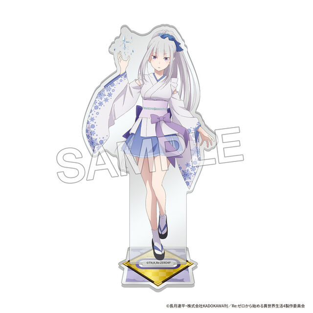 「Re:ゼロから始める異世界生活」アクリルスタンドフィギュア 妖怪コス ver. エミリア（2026年1月以降発売予定）