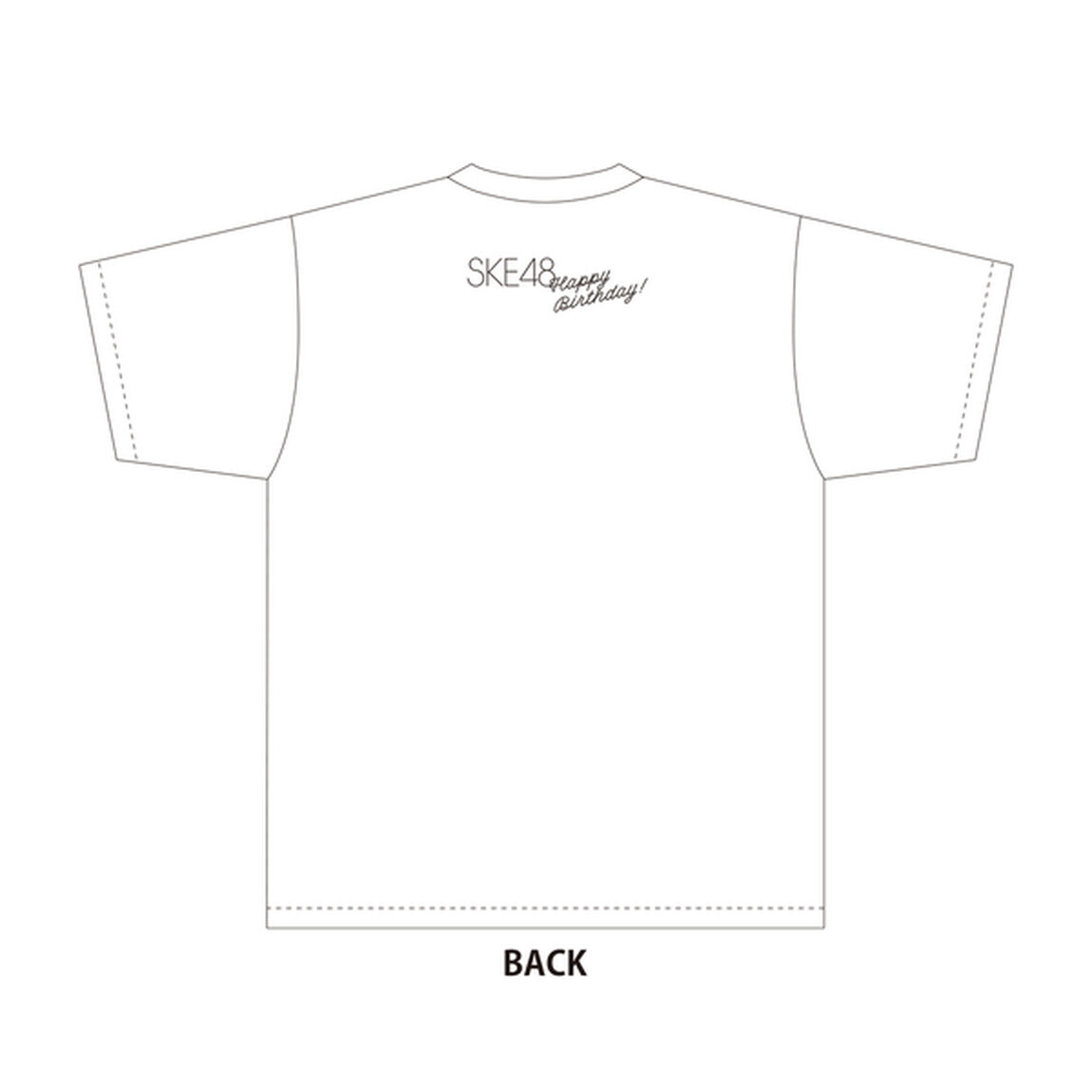 【SKE48】杉山歩南　生誕記念Tシャツ(XXL)＆メッセージ入り生写真（2023年7月度）