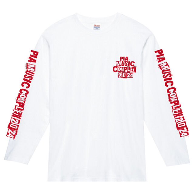 【PMC2024】ロングスリーブTシャツ WHITE S