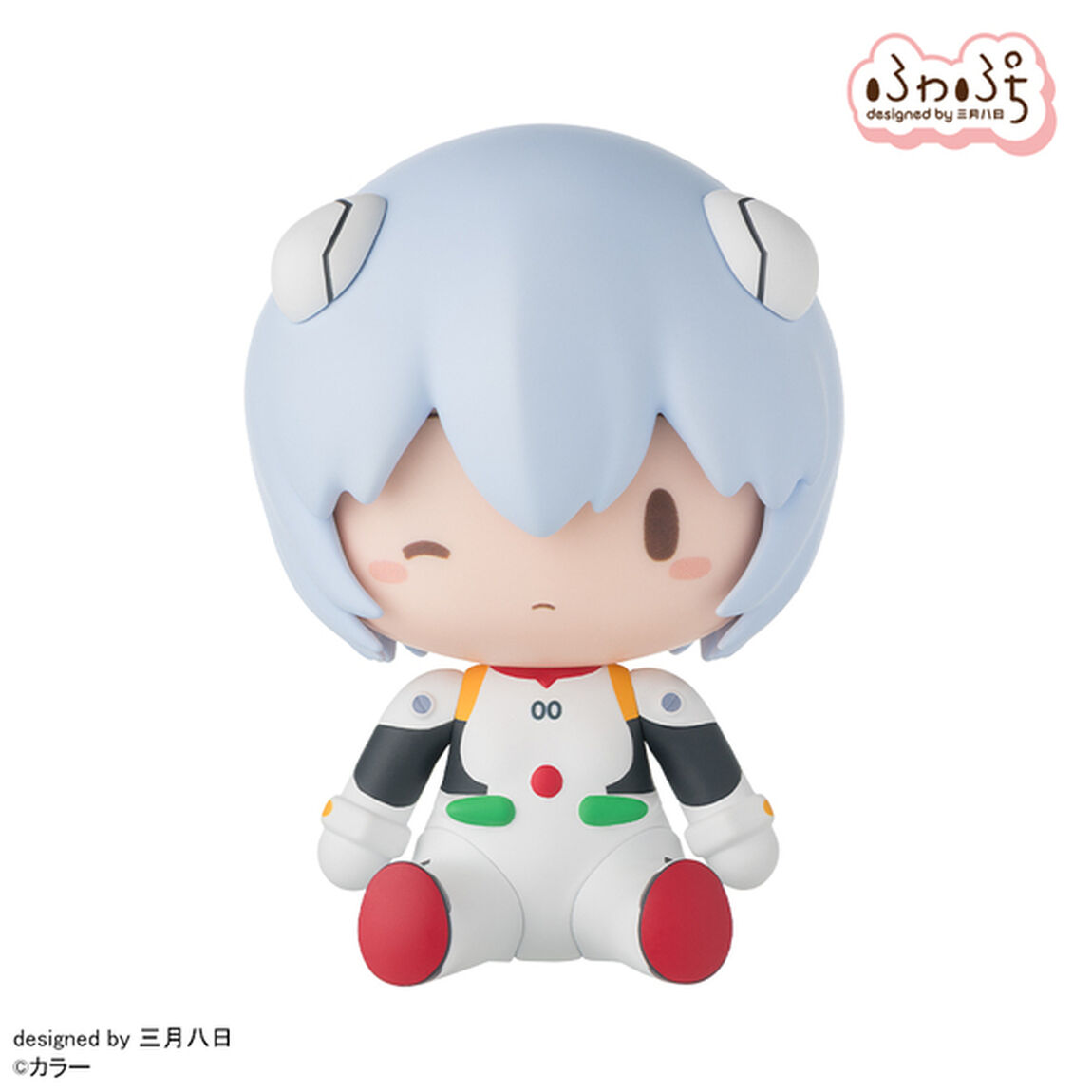 ヱヴァンゲリヲン新劇場版　ふわぷち デフォルメフィギュア　レイ プラグスーツ