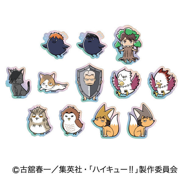 オーロラダイカットステッカー　ハイキュー!! C BOX【単品】(2026年1月以降発売予定)