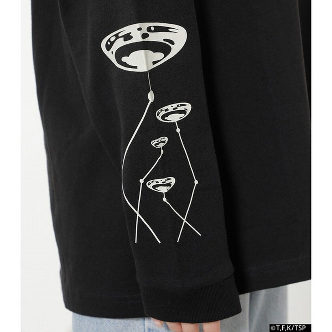 BAMEN L/S TEE PROBABILITY 3.14 BLK M