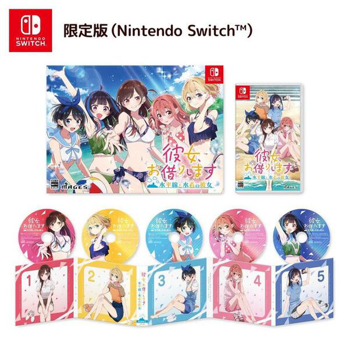 Nintendo Switch 彼女、お借りします 〜水平線と水着の彼女〜　限定版