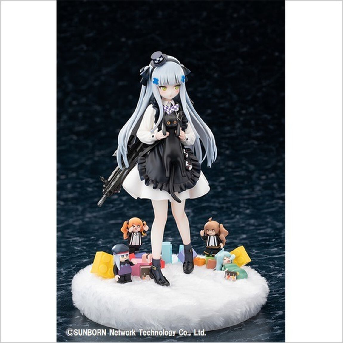 『ドールズフロントライン』1/7 HK416 黒猫の贈り物 Ver.(2021年4月発売)