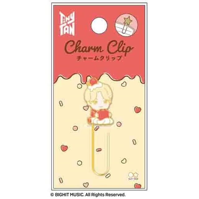 チャームクリップ　ＴｉｎｙＴＡＮ　ＳＴ　ｊｉｍｉｎ
