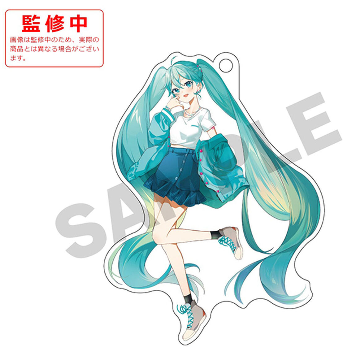 Dr.ガウス&times;初音ミク アクリルキーホルダー