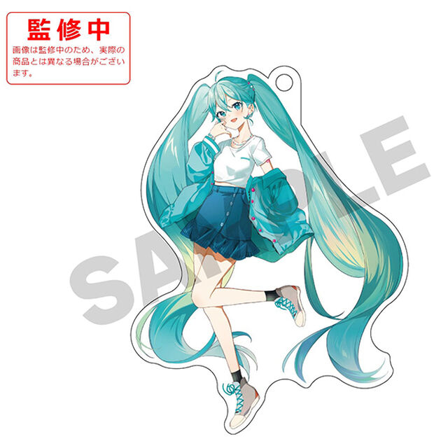 Dr.ガウス&times;初音ミク アクリルキーホルダー
