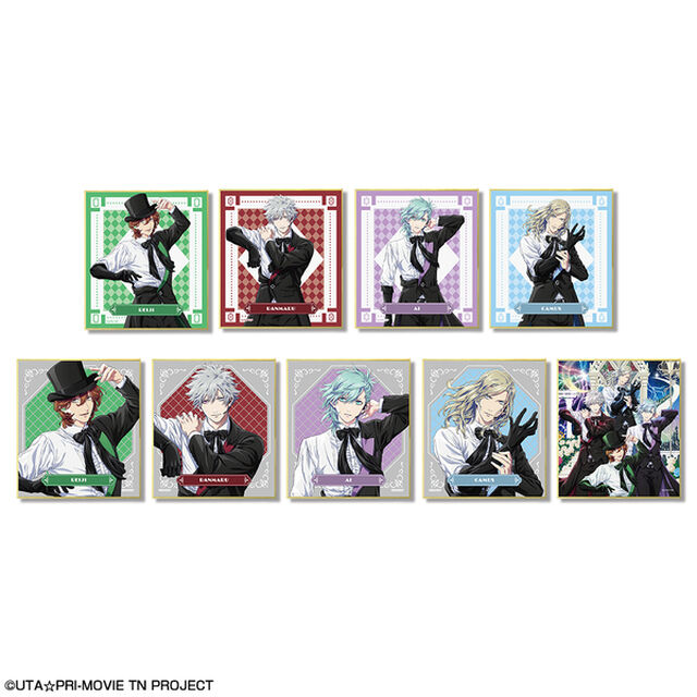 「劇場版 うたの☆プリンスさまっ♪ TABOO NIGHT XXXX」9個入りトレーディングミニ色紙【単品】（2025年11月上旬以降発売予定）