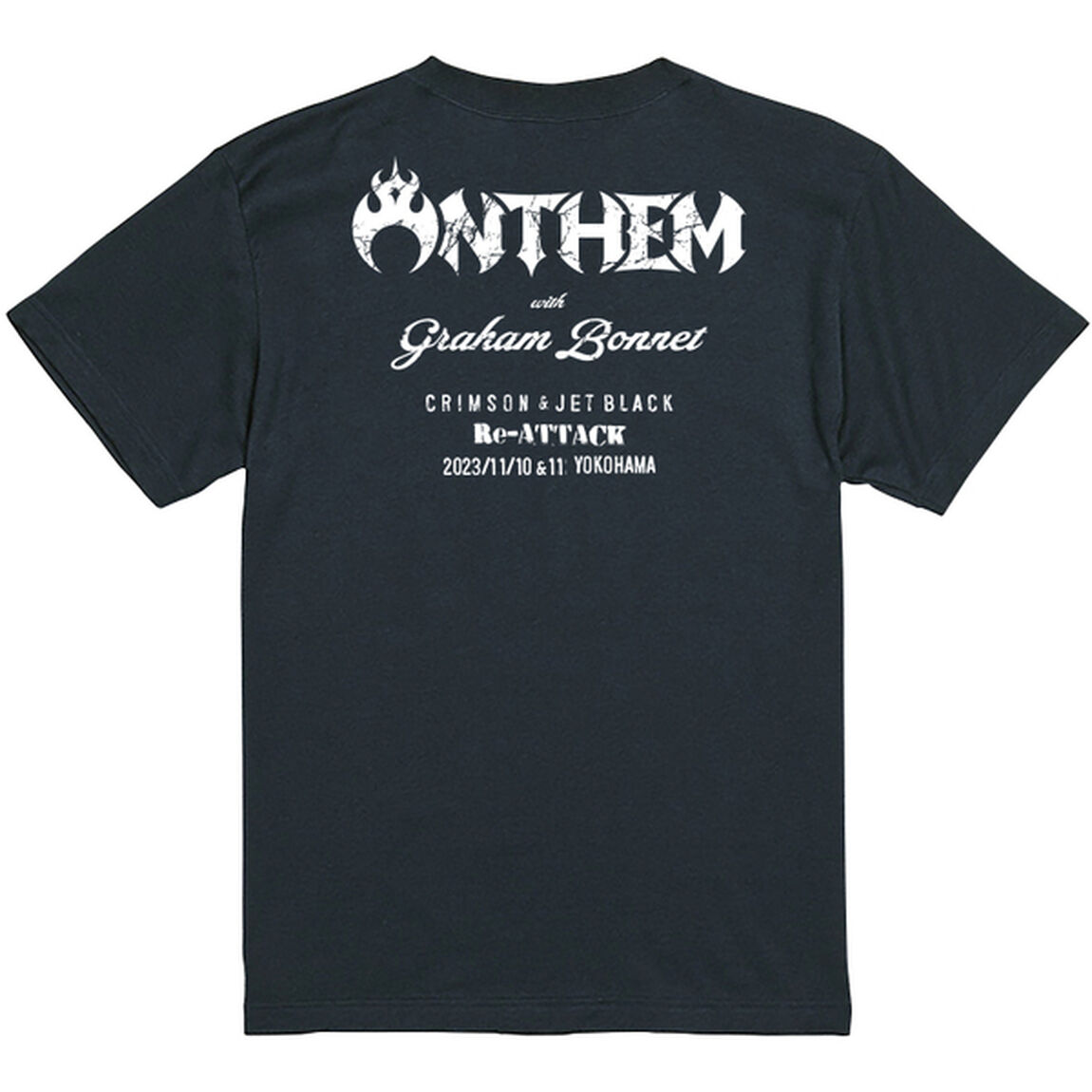 【ANTHEM】Re-ATTACK Tour オフィシャル・グッズ　TOUR FINAL スペシャルTシャツ　GRAHAM/ANTHEM　Sサイズ
