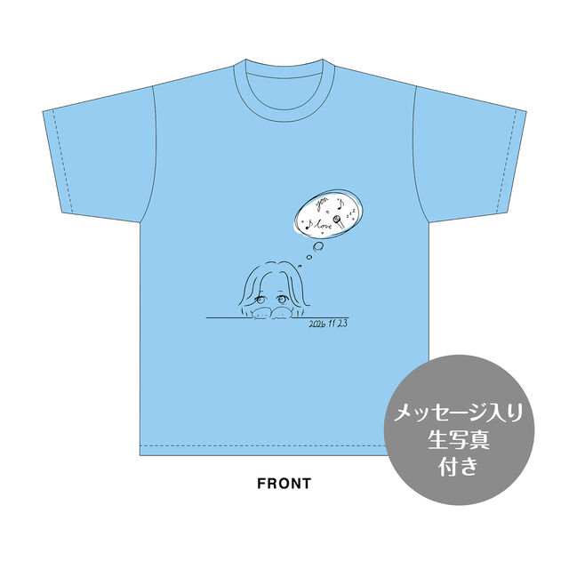 【SKE48】久保田怜　生誕記念Tシャツ(XL)＆メッセージ入り生写真（2026年11月度）