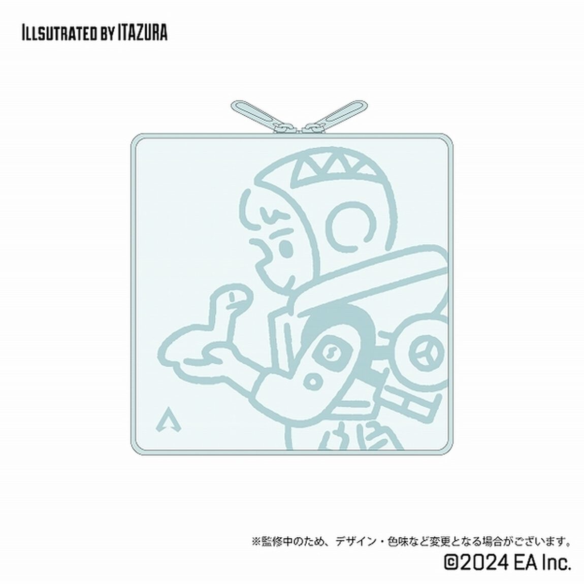 Apex Legends デフォルメスクエアポーチ（2024年5月上旬発売予定）