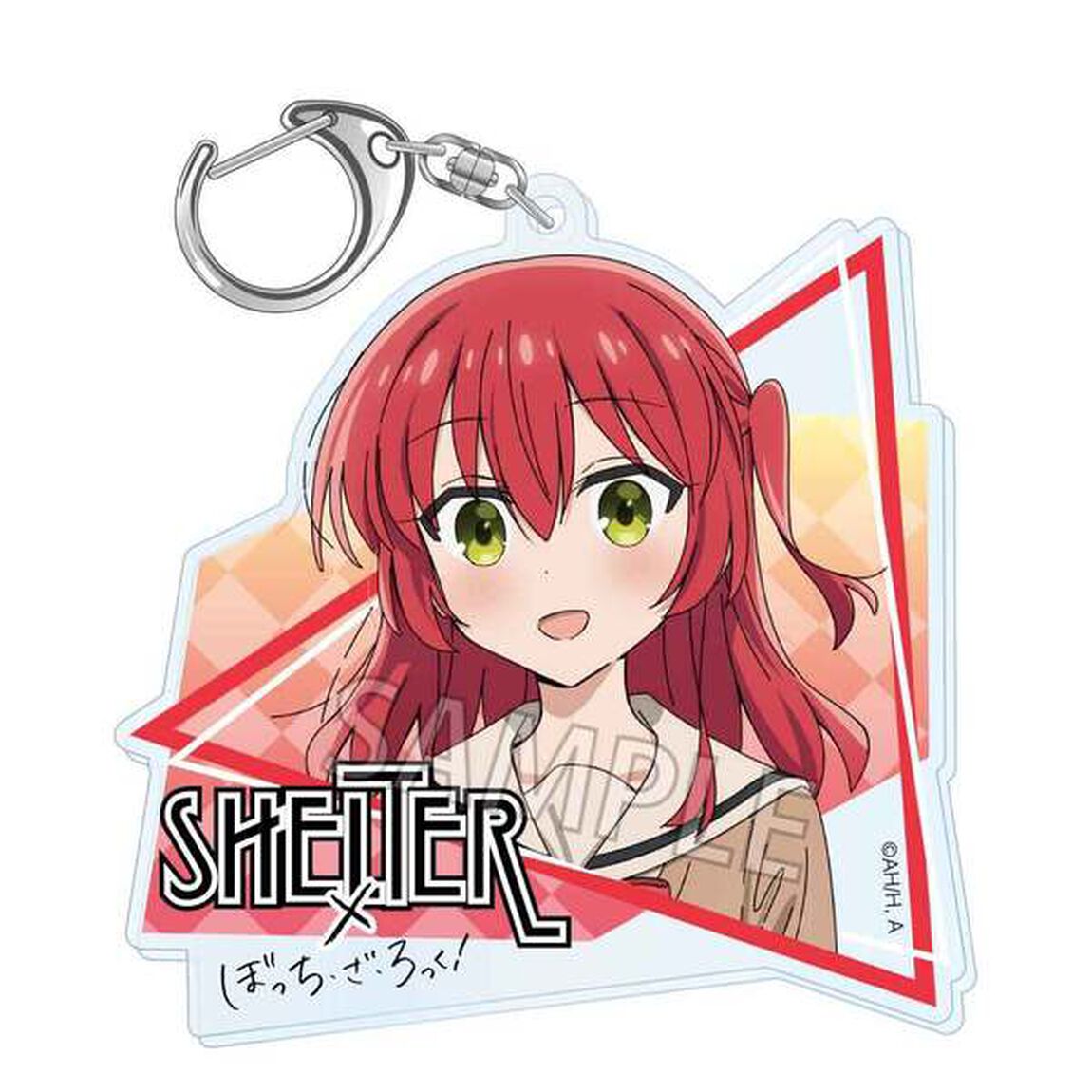 SHELTER&times;ぼっち・ざ・ろっく！！ アクリルキーホルダー　喜多郁代（2024年5月下旬以降発売予定）