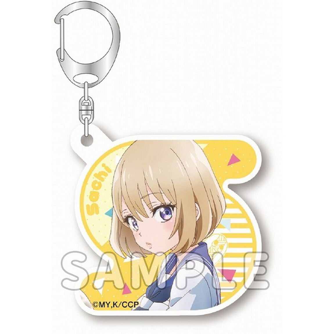 「カッコウの許嫁」 イニシャルアクリルキーホルダー　幸１