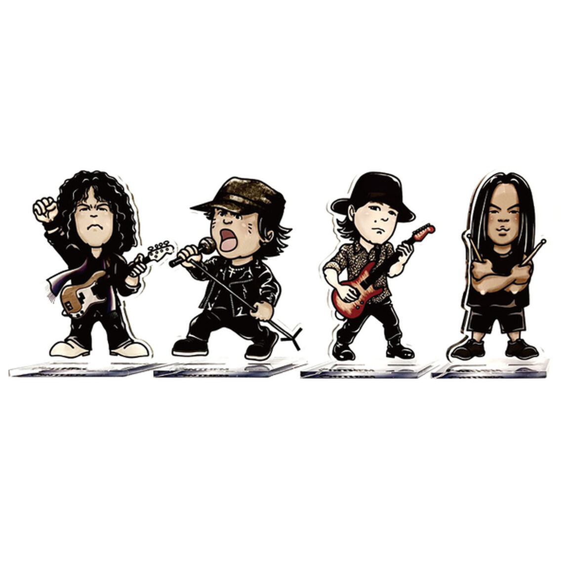 【ANTHEM】CRIMSON ＆ JET BLACK TOUR 2023　アクリルスタンド（4体セット）