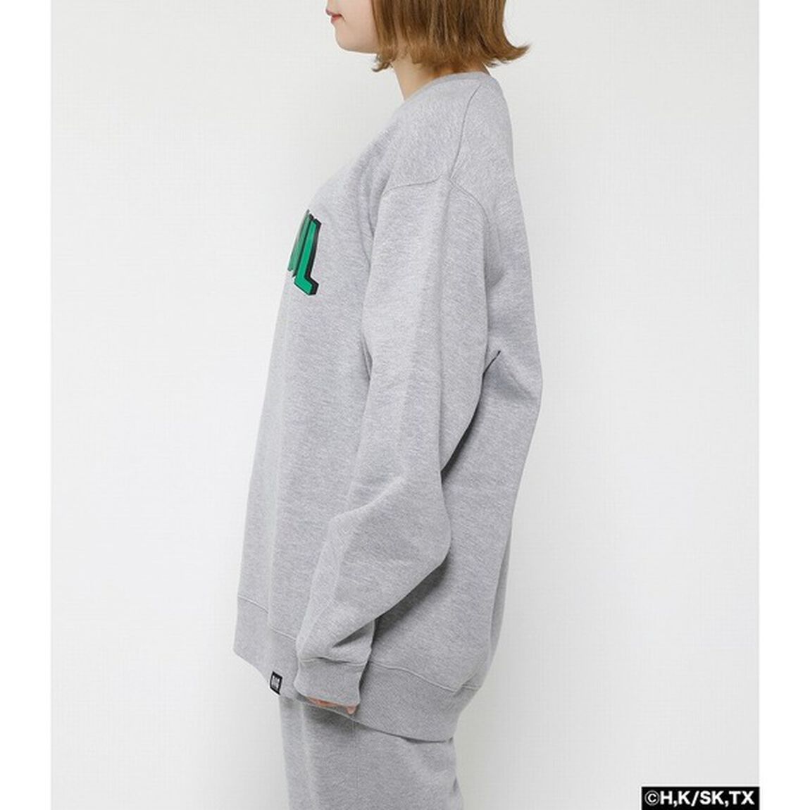 OVER SOUL CREW NECK SWT(道 潤) GRN M（2022年2月上旬以降発売予定）