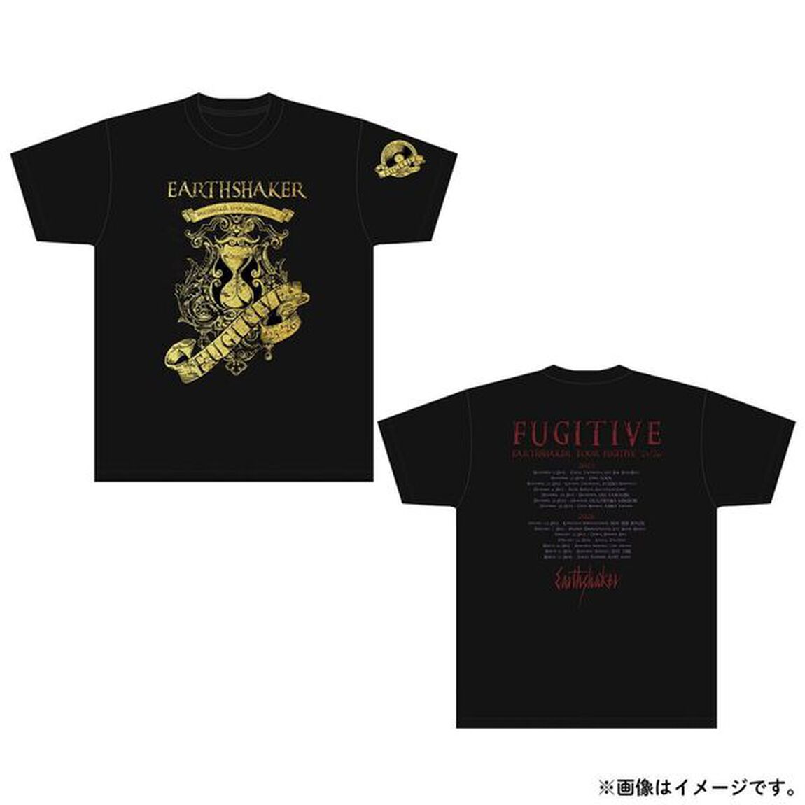 【EARTHSHAKER】TOUR FUGITIVE '25-'26 Tシャツ Mサイズ