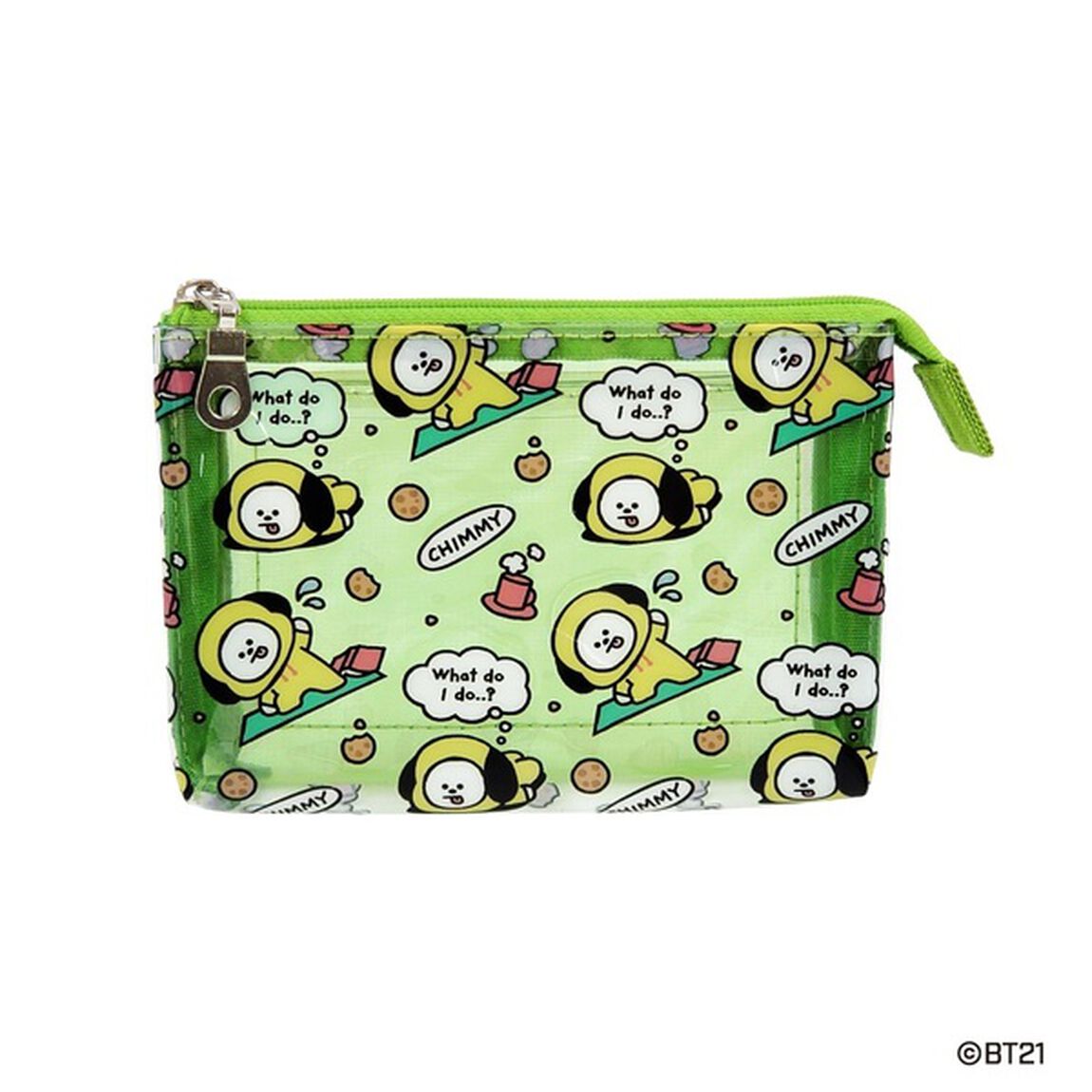 ３ポケットポーチミニ　ＣＨＩＭＭＹ　Home All Day　BT21
