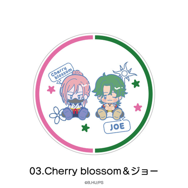 TVアニメ「SK&infin; エスケーエイト」 アクリルコースター 03.Cherry blossom＆ジョー