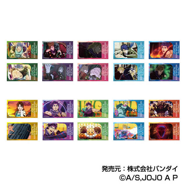 メモリーカットステッカー　ジョジョの奇妙な冒険 ファントムブラッド / 戦闘潮流【BOX】（2026年4月以降発売予定）