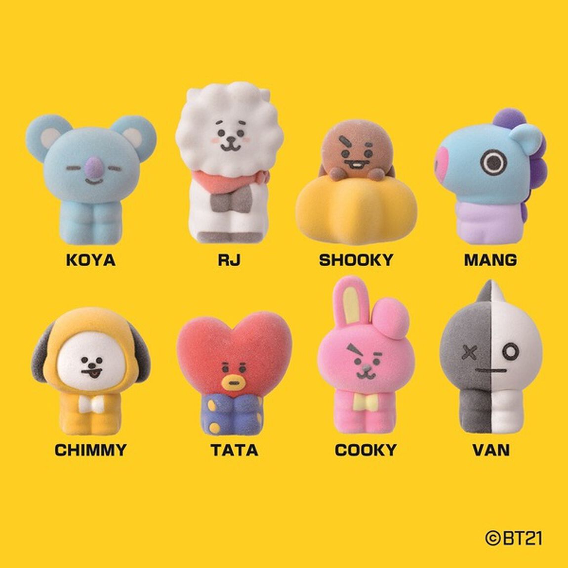BT21　FLOCKY FIGURE PUPPET2 フロッキーフィギュアパペット２　【BOX】