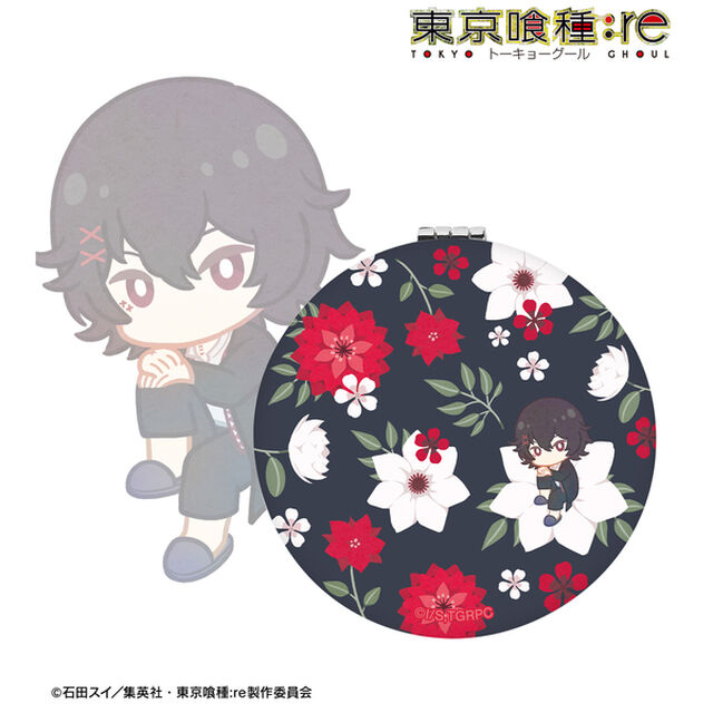 TVアニメ『東京喰種トーキョーグール:re』 鈴屋什造 Botania 丸型折りたたみミラー（2025年11月上旬以降発売予定）
