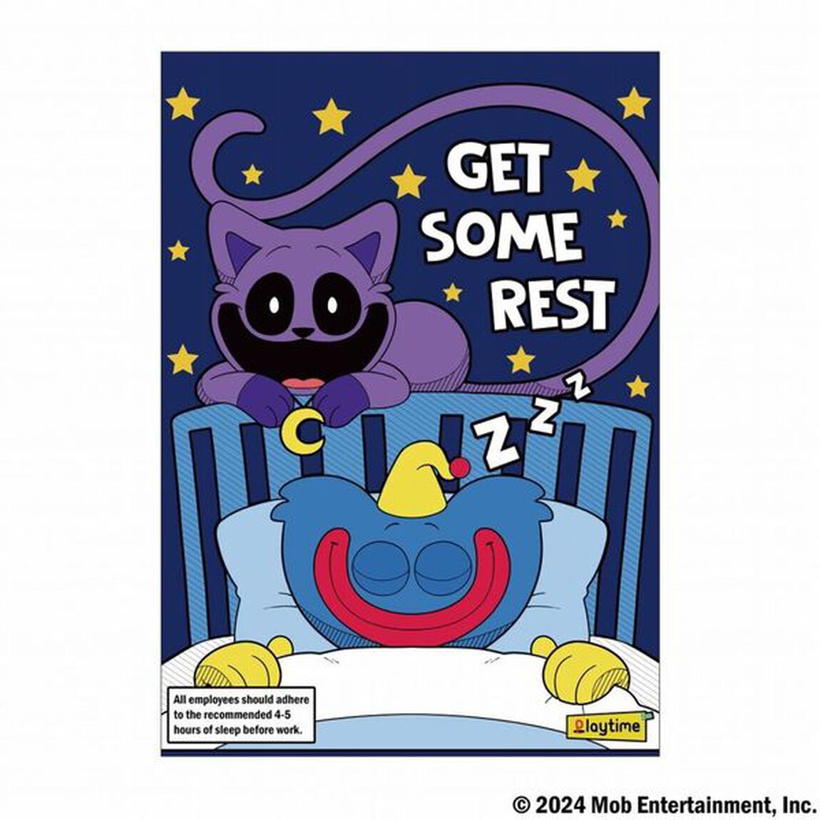 Poppy Playtime ポスター（GET SOME REST）