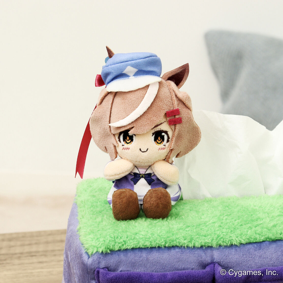 ウマ娘 プリティーダービー マチカネタンホイザ　ポケット付きティッシュボックスカバー