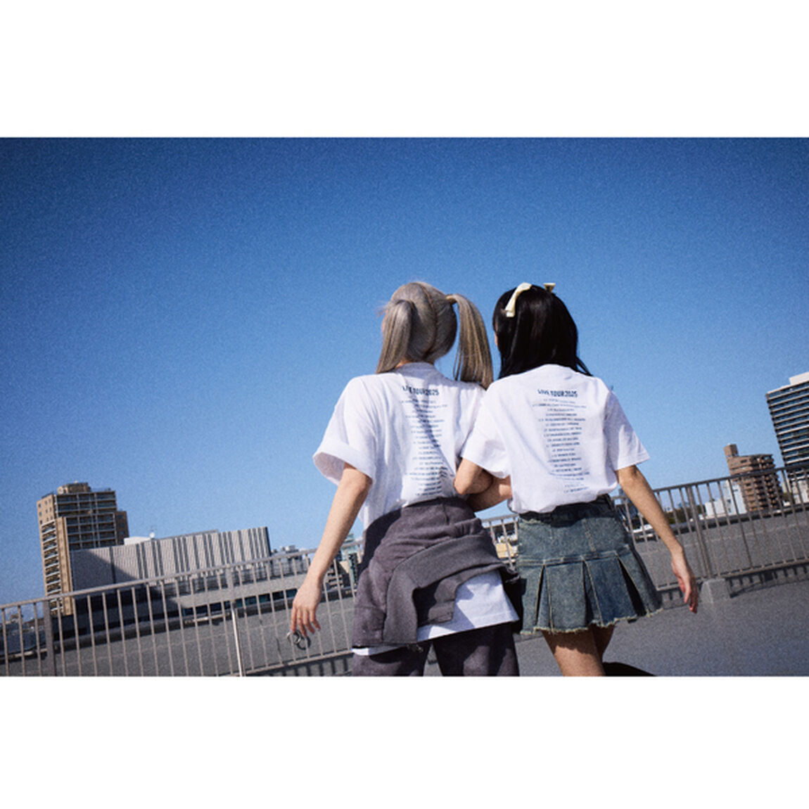 Little Glee Monster／Ambitious ツアーTシャツ／ホワイト／S