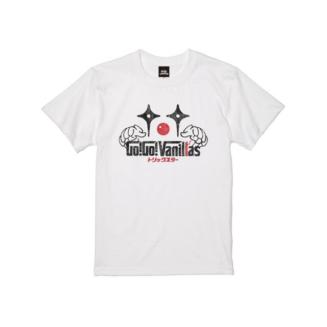 【go!go!vanillas】トリックスター Tシャツ WHITE Lサイズ