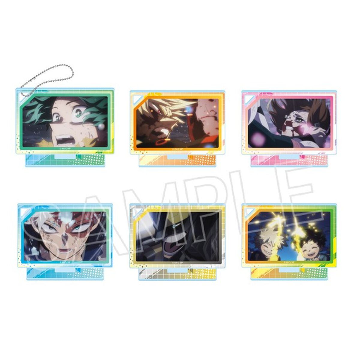 僕のヒーローアカデミア　アクリルスタンドキーチェーン【BOX】