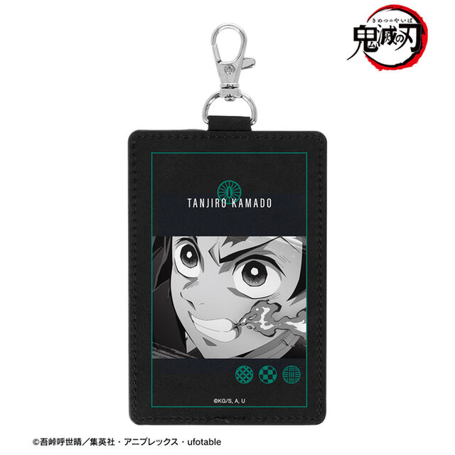 アニメ「鬼滅の刃」 竈門炭治郎 ナスカン付き1ポケット縦型パスケース（2025年9月上旬以降発売予定）