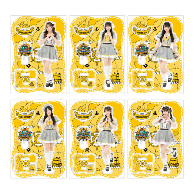 【SKE48】02石黒 友月 アクリルスタンド（17th Anniversary ver.）