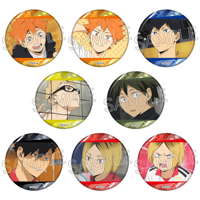 ハイキュー!! 百面相缶バッジVol.8【BOX】（2026年10月以降発売予定）
