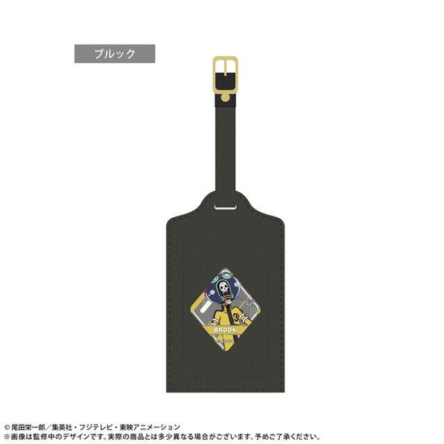 ONE PIECE　レザーラゲッジタグ エッグヘッドver.　ブルック（2025年9月以降発売予定）