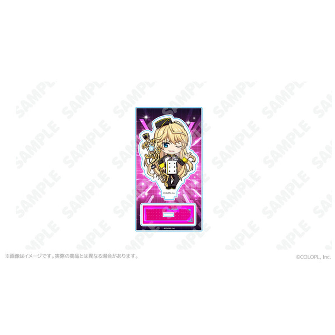 【クイズRPG 魔法使いと黒猫のウィズ】quizミニキャラアクリルスタンド_エターナルロア_130&times;70mm
