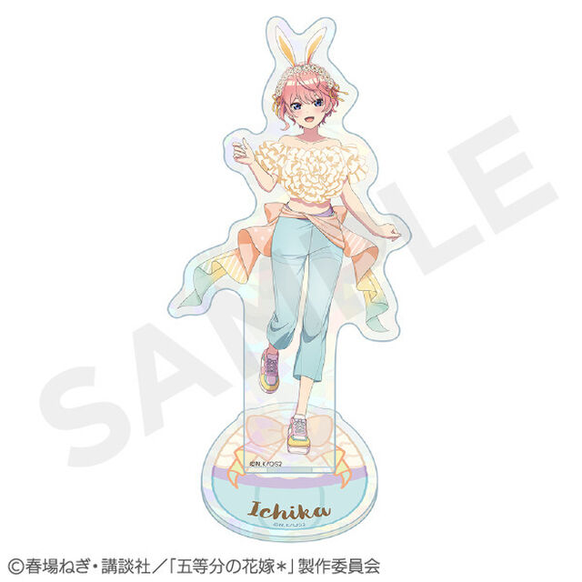 「五等分の花嫁＊」ホログラムアクスタ 中野一花（2025年7月以降発売予定）