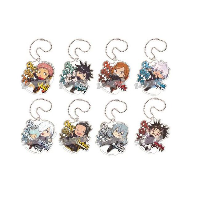 おこして！でふぉ　呪術廻戦　混戦!!!アクリルキーホルダー【単品】