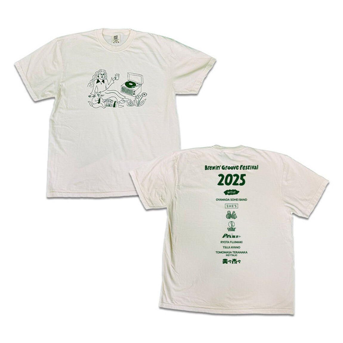 Brewin&rsquo; Groove Festival セブンネット限定Tシャツ　XLサイズ