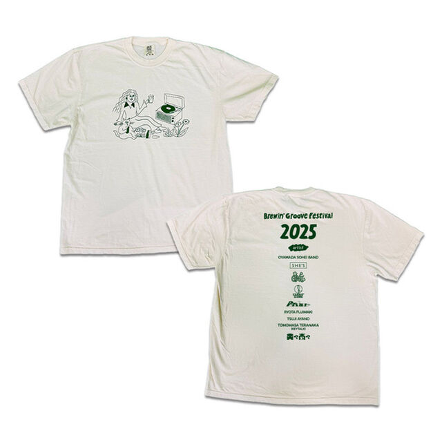Brewin&rsquo; Groove Festival セブンネット限定Tシャツ　XLサイズ