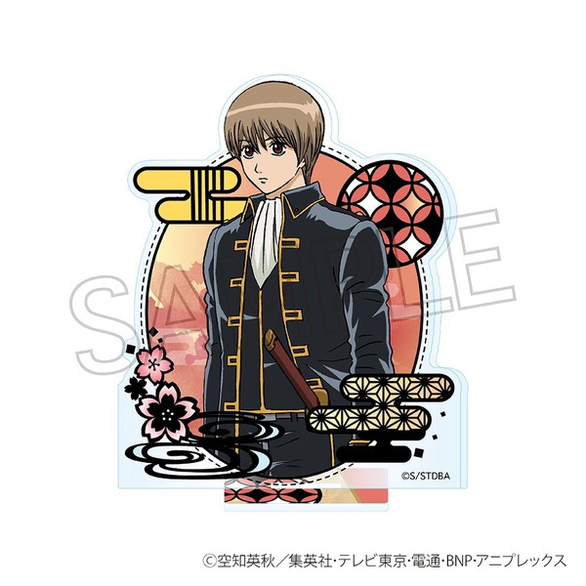 銀魂 切り絵シリーズ　アクリルスタンド 沖田総悟(2026年1月以降発売予定)
