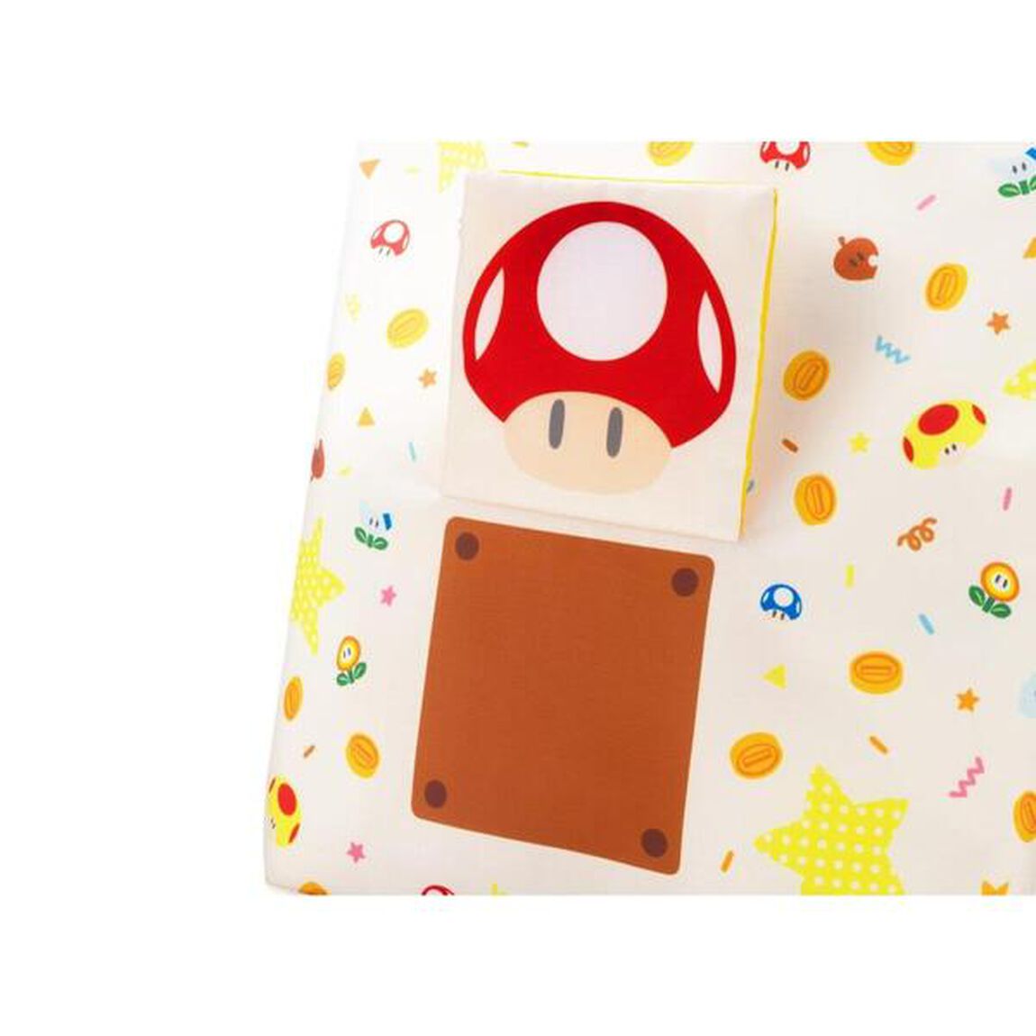 スーパーマリオ　ラッピング&times;エコバッグ S（ハテナブロック）