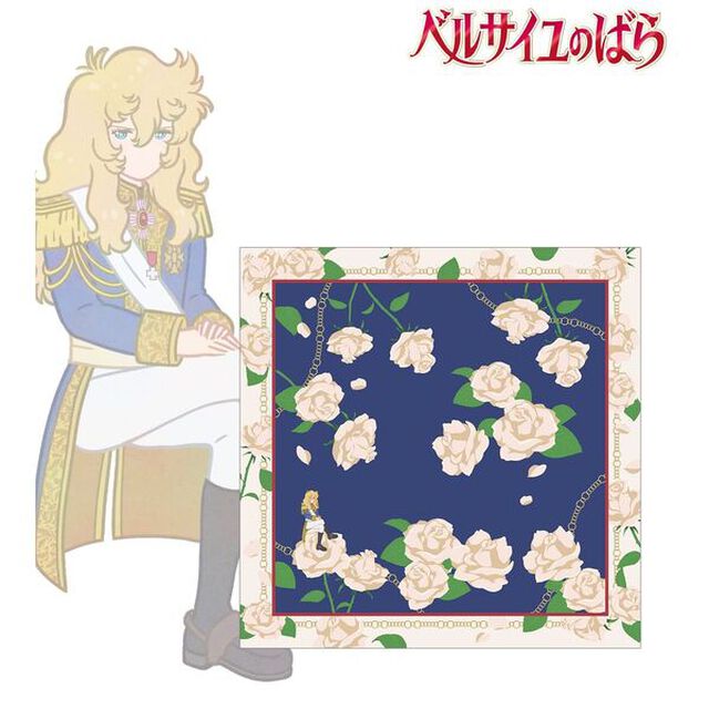 劇場アニメ『ベルサイユのばら』 オスカル Botania スカーフ（2026年8月上旬以降発売予定）