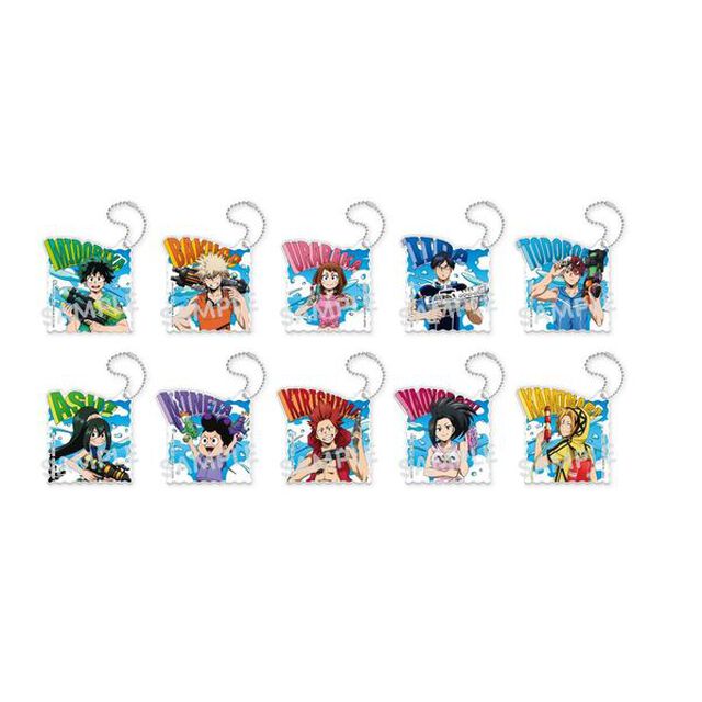 僕のヒーローアカデミアウォーターガンデコレートアクリルキーホルダー【BOX】（2024年7月以降発売予定）
