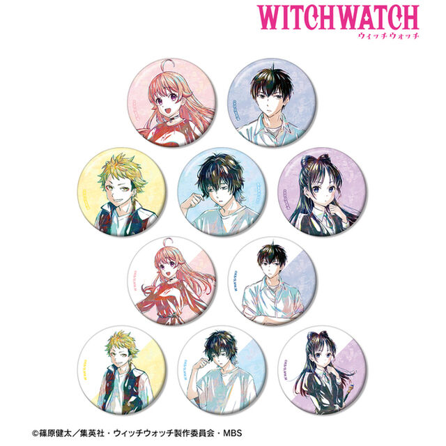 TVアニメ『ウィッチウォッチ』トレーディング Ani-Art 缶バッジ【BOX】（2025年11月中旬以降発売予定）