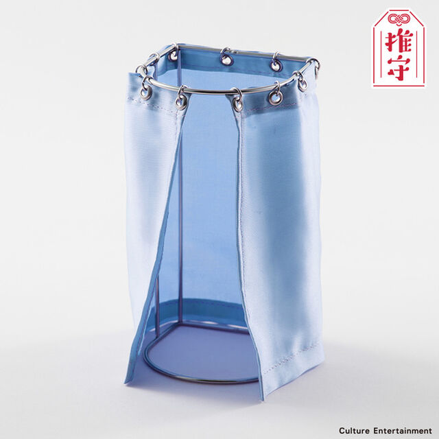 推守　カーテン（青）